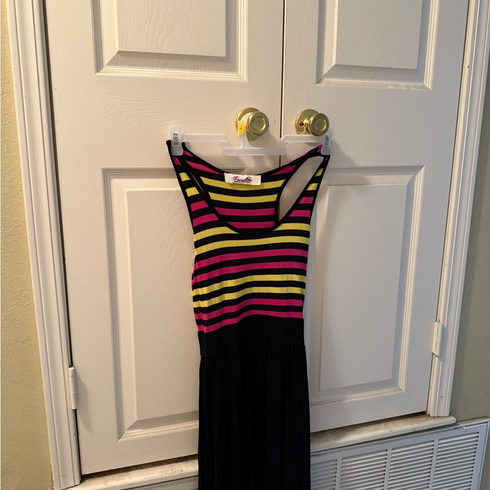 Emmelee for F.C. Vibrant Striped Dress